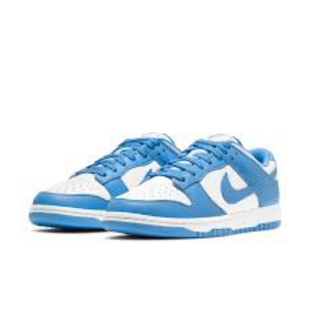 brand new Nike low dunks ‘university blue’ 6.5